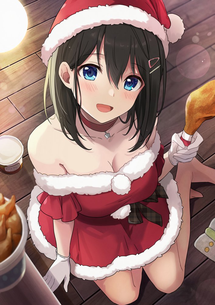 【二次】サンタコスの女の子画像　その４